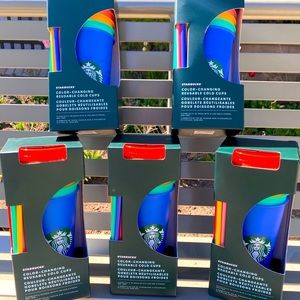 2020 Starbucks Colour Changing cups (Set of 5)